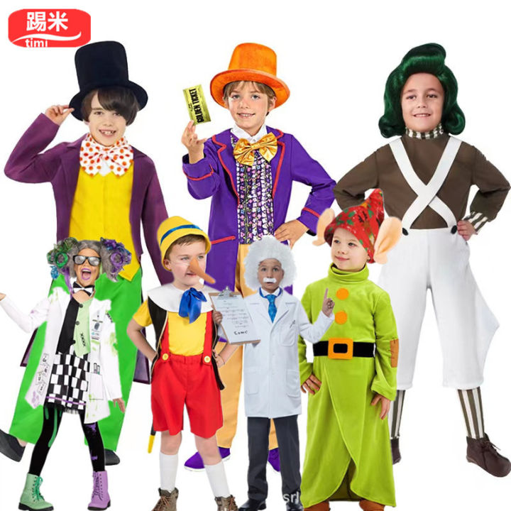 Charlie and the clearance chocolate factory character costumes