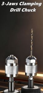Keyless Drill Collet Chuck Conversion ToolsKeyless Conversion Chuck AdapterMini Hex Shank Drill Bit Chuck Electric Micro Clamp