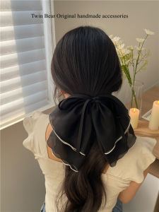 Korean Dongdaemun Fashion 2023 New Butterfly Knot Hairpin High-end Redder Than Life Hair Accessories Japan and South Korea Style