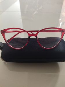 AF kacamata V608 & lensa cr mc