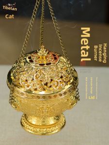 ZANGLAOMIAO | Hanging Incense Burner Living Room Indoor Agarwood Sandalwood Hollow Design Decorative