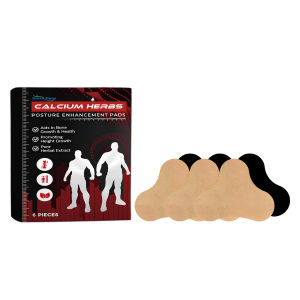 South Moon Calcium Herbs Posture Enhancement Pads Promote Bone Growth And Development Help Strengthen Bones Promote Calcium Absorption Improve Energy Metabolism Acupoint Stimulation Health Care Patch Body Care Product 6pcs