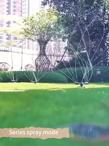 360° Rotating Lawn Sprinkler Automatic Garden Sprinkler for Irrigation Plant Watering System