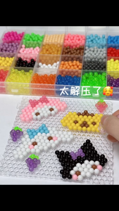 【READY STOCK】Water Mist Magic Beads/Handmade DIY Puzzle/Educational Water Mist Intelligenc Toys/Intelligence Development