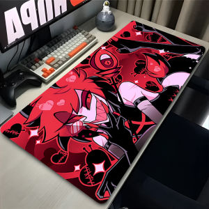 แผ่นรองเมาส์ Hazbin โรงแรมเกมคอมพิวเตอร์อุปกรณ์เสริมตาราง Pad แป้นพิมพ์แล็ปท็อป Pad Coaster PC พรมอะนิเมะเกม Mousepad XXL