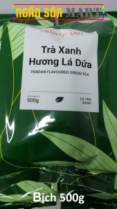 Trà xanh hương lá Dứa (Sâm Dứa) Trần Quang bịch 500g