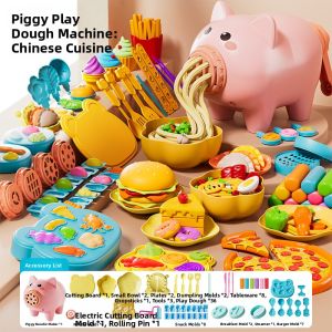 BABYSHOME | Super Light Clay Toy Pasta Maker Educational