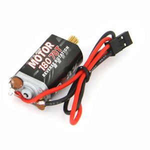 NEEBRC 180 Brushed Motor 53T 60T 70T 80T w 11T Pinion Metal Motor Gear for TRX4M TRX4-M 1/18 RC Car Crawler Upgrade Monster Part