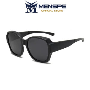 MENSPE Men Womens Sunglasses Myopia Glasses Cover Sunglasses Fashion Large Frame Sunglasses Polarized Summer Sunglasses Ultra Light Polarized Sunglasses Outdoor Traveling Walking Shopping Driving