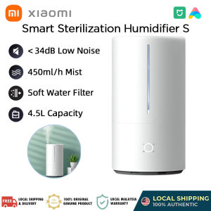 Smart Sterilization Humidifier S 4.5L 99.9% UV-C Sterilization 3 Gear Spray Volume 450ml/h Fast Humidification