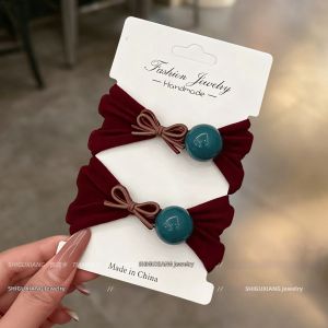 High Elasticity Durable Bow Hair Ties