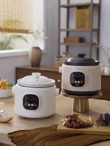 Electric Slow Cooker Automatic Electric Stew Pot 1.8L/3.8L Multi Cookers Soup Pot Baby Porridge Pot Ceramic Liner with Malaysia Plug 电炖锅
