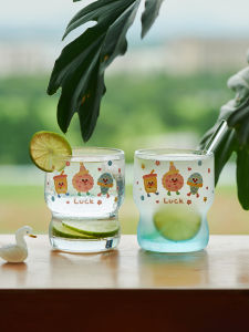 SIYUE | Charming Thick Transparent Glass Cup