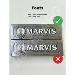 Marvis Toothpaste (Italy) 85ML - Whitening Smokers Sensitives Jasmin  Ginger Classic Strong Aquatic Cinnamon Amarelli Licorice Mint