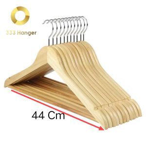 Terlaris!!! Hanger Kayu Palang Natural Dewasa (1 Lusin)