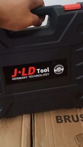 [BISA COD] Pembuka Baut Impact Wrench JLD 48Volt Cordless Impact Wrench JLD Tools 48V 2 Baterai Fullset Produk Original