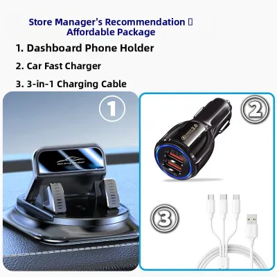 FLAME LIGHT | Car Dashboard Phone Holder Adhesive Suction