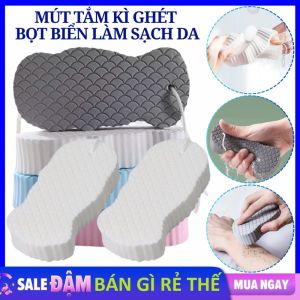 Bông Tắm Kì Ghét Cọ Lưng Massage Body Mền Mịn - Mút Tắm Kỳ Gét Bọt Biển Tẩy Tế Bào Chết Chăm Sóc Da Cao Cấp / Bông Tắm Bọt Biển Kỳ Cọ Tay Chân Cho Bé