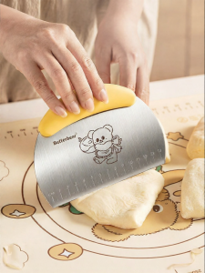 MODERN SWEETHOME | Stainless Steel Baking Tool For Dough Cutting And Scraping