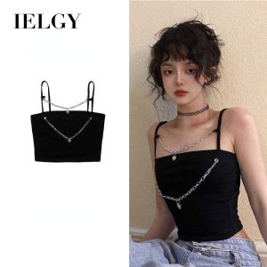 IELGY Áo Ba Lỗ Dây Xích Phù Hợp Với Tất Cả Các Cô Gái Nóng Bỏng Ngọt Ngào Và Mát Mẻ Dây Đeo Nhỏ Thời Thượng Cho Nữ