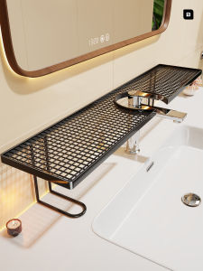 evesigar | No-Drilling Wall-Mounted Sink Organizer Storage Rack