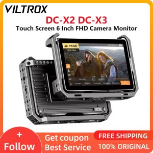 VILTROX DC-X2/DC-X3 6 Inch Portable Pro Monitor Touchscreen 1080P IPS HMDI 4K 2000 Nits SDI HD FHD Camera Monitor DC-X2 DC-X3
