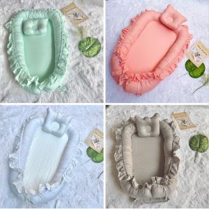 Bộ nôi ngủ cho bé ( hàng cao cấp cho bé sơ sinh 0-1 tuổi)Tặng kèm gối lõm