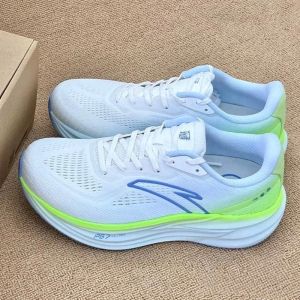 Anta Champion Running Shoes 4th Generation PG7 ULTRA Mens Athletic Shoes Shock Absorption Slow Running Shoes Comfortable Mesh