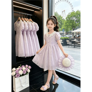 ZIRUIBABA | Summer Fashion Little Party Dress Resort Style Girls One-piece