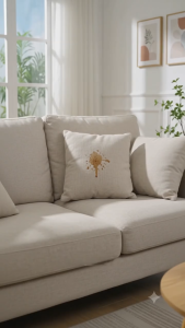 Xịt Tẩy Rửa Khô Sofa Vải Nệm Gối Rèm Thảm Thú Bông 500ml Không Cần Nước Làm Sạch Nhanh An Toàn