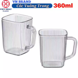 Sỉ 2-5-10 Cốc Ly Trong Nhựa Việt Nhật Cốc Nhựa PP Chính Hãng 6251