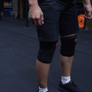 Knee Sleeves with Mesh Bag | Compression Support for Squats Lifting CrossFit (S/M/L)