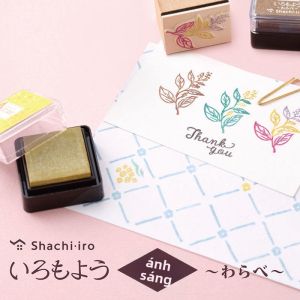 Shachihata | Mini Shimmer Drying Flashy Multicolor Oil Inkpad