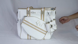 NEW TUFF LOLA Pickleball Sports Tote Bag with Anti-Theft Lock | Sports Gym Bag Leisure
