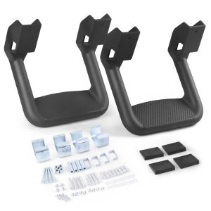 2PCS High-Quality Aluminum Truck Side Step Bars for Ford/Toyota/Chevrolet/Dodge - Non-Slip Durable Easy Install Running Boards