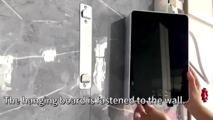 Speed Electric Water Heater 6500W 220V household instant shower set LED digital display tankless water heater 3 seconds hot water over-temperature protection LCD Touchscreen Instant Water Heater with Self-modulating