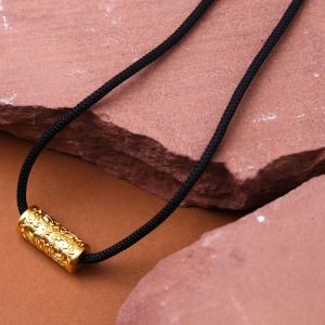 Chow Sang Sang 周生生 999.9 24K Pure Gold Cultural Blessings Auspicious "Qilin" Necklace for Women & Men 70cm 90494Z Price-by-Weight 13.84g Gold