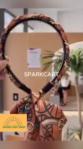 SPARKCART 1pcs Long Ribbon Headband fabric Headband Non-slip Easy to Use Wig Head Wrap Hair Bows Cute Headbands for Cute Women