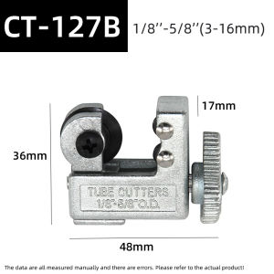 Bearing-type Pipe Cutter Rotary Manual Device Pvc Air Conditioning Copper Pipe Stainless Steel Corrugated Pipe Cutter Powerful