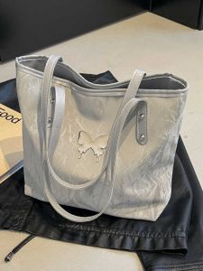 Elegant Womens Tote Bag 2024 New Fashion Handheld Commuter Bag Large Capacity Single Shoulder Bag for Outdoor Use