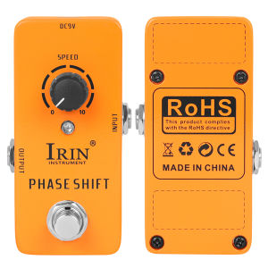 IRIN | IRIN Phase Shift Electric Guitar Effect Pedal Reproduction of Retro Phase Effects True Bypass Pedals RS-06 Guitar Accessories