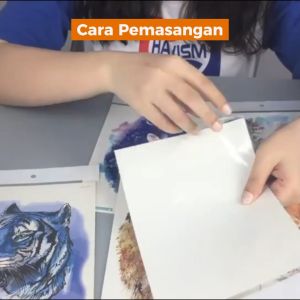 Tato Bunga Tribal Temporary Sticker Wanita, Tato Machine dan Tulisan Temporary Stiker