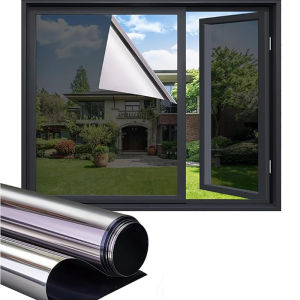 Sự Riêng Tư Tấm Che Nắng Miếng Dán Kính Phim Quan Điểm Đơn/Hai Mặt Kiểm Soát Nhiệt Phản Quang Trang Trí Cửa Sổ Phim Thú Cưng