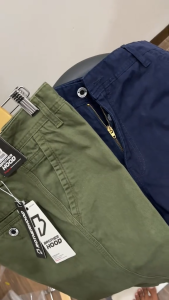 FELANO Celana Pendek Chino Pria Bahan Kanvas Model Basic Cardinal -Abu abu