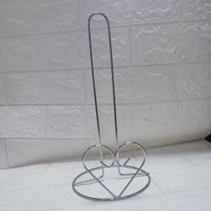Silver / Gold Metal Dining Tissue Holder bouquet stand kitchen Towel Holder rack Height 27cm Width 13.5cm