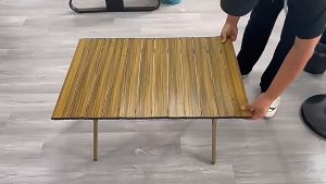 Loveme โต๊ะแคมป์ปิ้ง โต๊ะสนามแคมป์ปิ้งแบบพับเก็บได้ แบบพกพา กลางแจ้ง ในร่ม แคมป์ปิ้งปิคนิก โต๊ะพับแคมป์ปิ้ง พกพาสะดวก