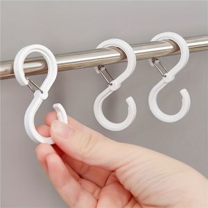 8 Stylish and Durable S-Shaped Hanger Hooks for Hotels - Corrosion and Rust Resistant - 2 Colors!