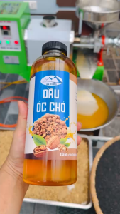 Dầu hạt óc chó vàng rừng Tây Bắc (500ml1 lít) nguyên chất ép lạnh. Tinh dầu óc chó hữu cơ cho bé ăn dặm
