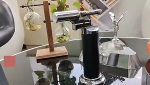 High temperature welding gun windproof inflatable lighter direct ignition device cigar lighting moxibustion barbecue special