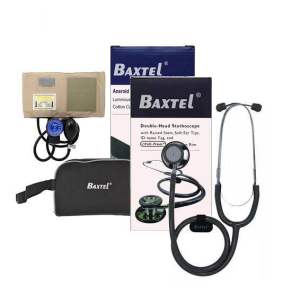 Baxtel Aneriod Sphymomanometer And Stethoscope Set Blood Pressure